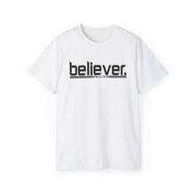 Load image into Gallery viewer, Bold Believer : Heavy Cotton Tee : Black Letters