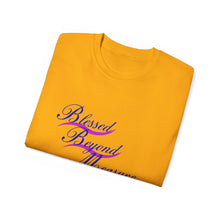 Load image into Gallery viewer, Blessed Beyond Measure : REV 19:8 : Light Ultra Cotton Tee