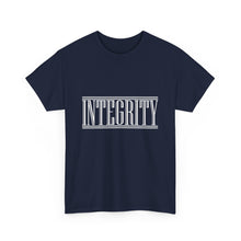 Load image into Gallery viewer, Integrity : Heavy Cotton Tee : White Letters