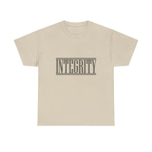 Load image into Gallery viewer, Integrity : Heavy Cotton Tee : Black Letters