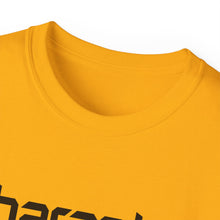 Load image into Gallery viewer, Bold Character : Heavy Cotton Tee : Black Letters