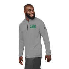 Load image into Gallery viewer, 1400! Green Adidas® Quarter-Zip Pullover