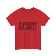 Load image into Gallery viewer, Integrity : Heavy Cotton Tee : Black Letters