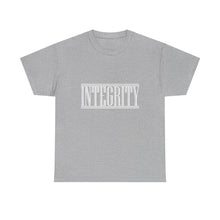 Load image into Gallery viewer, Integrity : Heavy Cotton Tee : White Letters