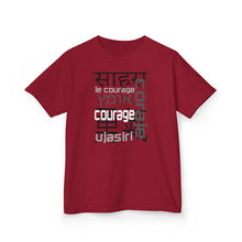 Load image into Gallery viewer, Many Ways To Say Courage : Kids Tee