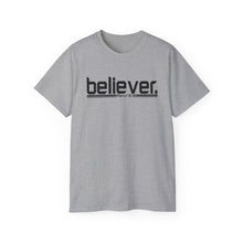 Load image into Gallery viewer, Bold Believer : Heavy Cotton Tee : Black Letters