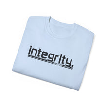 Load image into Gallery viewer, Bold Integrity : Heavy Cotton Tee : Black Letters