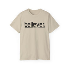 Load image into Gallery viewer, Bold Believer : Heavy Cotton Tee : Black Letters