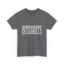 Load image into Gallery viewer, Integrity : Heavy Cotton Tee : White Letters