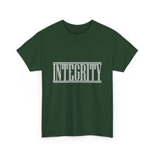 Load image into Gallery viewer, Integrity : Heavy Cotton Tee : White Letters