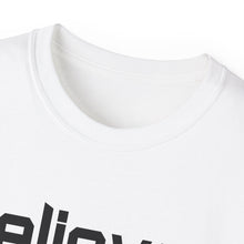 Load image into Gallery viewer, Bold Believer : Heavy Cotton Tee : Black Letters