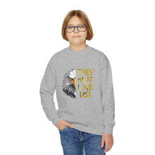 Load image into Gallery viewer, They Not Like Us! Crewneck Sweatshirt (Youth Size)