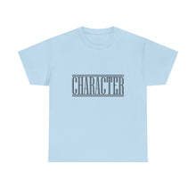 Load image into Gallery viewer, Character : Heavy Cotton Tee : Black Letters
