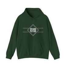 Load image into Gallery viewer, REV.19:8  :  Hooded Sweatshirt : White Letters
