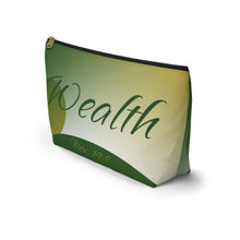 Load image into Gallery viewer, Carry Wealth : Accessory Pouch w T-bottom
