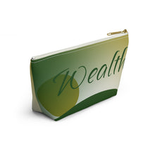 Load image into Gallery viewer, Carry Wealth : Accessory Pouch w T-bottom
