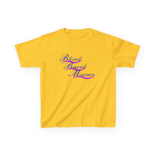 Load image into Gallery viewer, Blessed Beyond Measure : Rev 19:8 : Light Kids Tee
