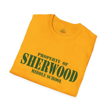 Load image into Gallery viewer, Property of Sherwood T-Shirt - Green Font (Adult Size)
