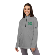 Load image into Gallery viewer, 1400! Green Adidas® Quarter-Zip Pullover
