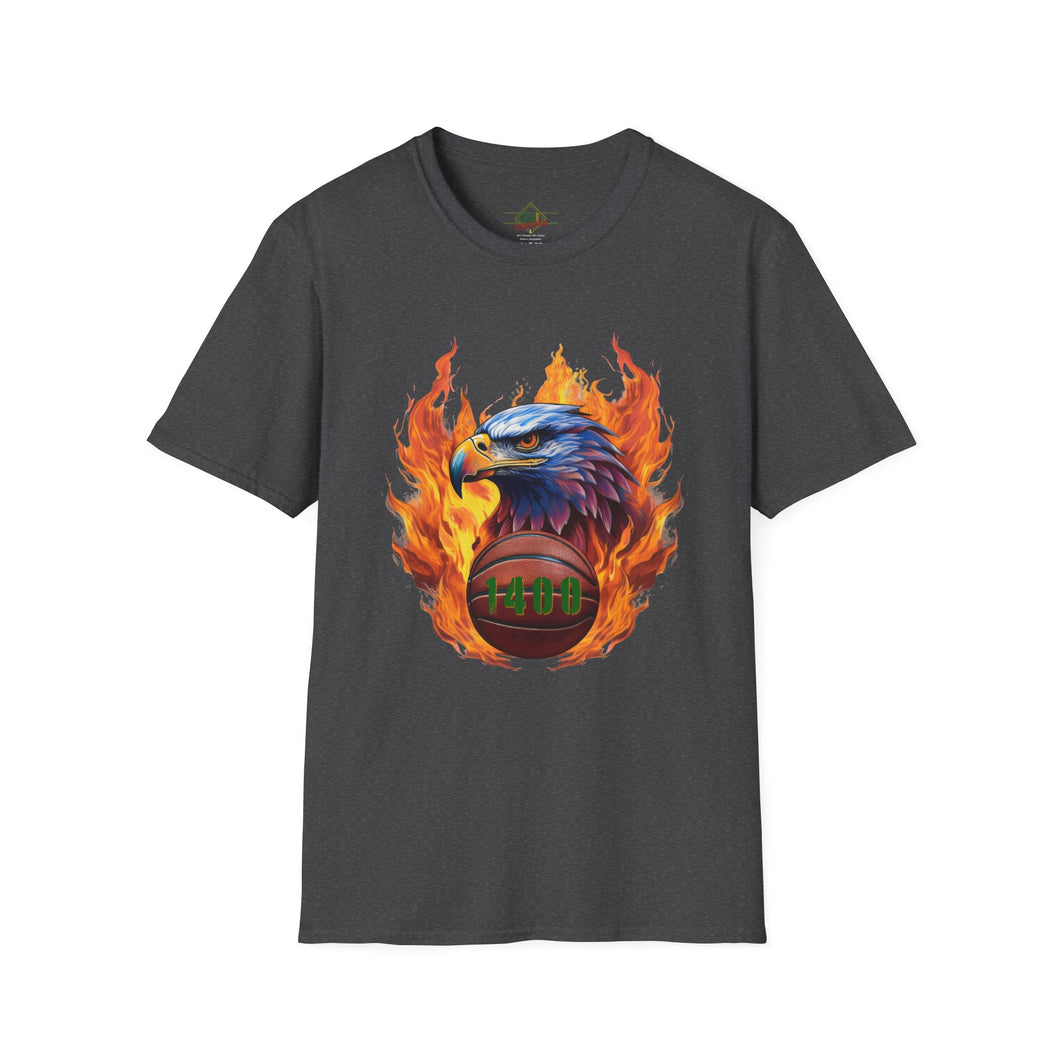 Eagle Basketball On Fire (Adult Size)
