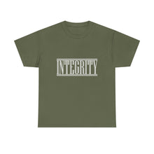 Load image into Gallery viewer, Integrity : Heavy Cotton Tee : White Letters
