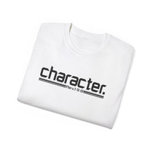 Load image into Gallery viewer, Bold Character : Heavy Cotton Tee : Black Letters

