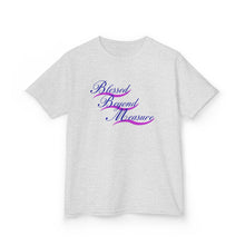Load image into Gallery viewer, Blessed Beyond Measure : Rev 19:8 : Light Kids Tee
