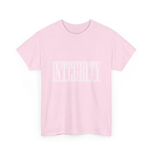 Load image into Gallery viewer, Integrity : Heavy Cotton Tee : White Letters
