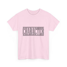 Load image into Gallery viewer, Character : Heavy Cotton Tee : Black Letters
