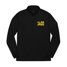 Load image into Gallery viewer, 1400! Gold Adidas® Quarter-Zip Pullover
