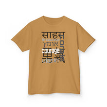 Load image into Gallery viewer, Many Ways To Say Courage : Kids Tee

