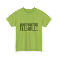 Load image into Gallery viewer, Integrity : Heavy Cotton Tee : Black Letters
