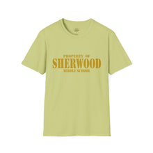 Load image into Gallery viewer, Property of Sherwood T-Shirt - Gold Font (Adult Size)
