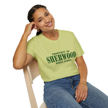 Load image into Gallery viewer, Property of Sherwood T-Shirt - Green Font (Adult Size)
