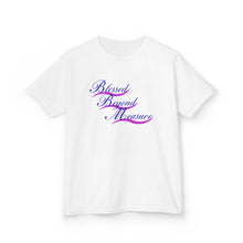 Load image into Gallery viewer, Blessed Beyond Measure : Rev 19:8 : Light Kids Tee
