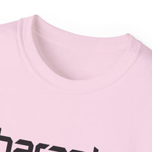Load image into Gallery viewer, Bold Character : Heavy Cotton Tee : Black Letters
