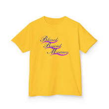 Load image into Gallery viewer, Blessed Beyond Measure : Rev 19:8 : Light Kids Tee

