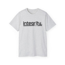 Load image into Gallery viewer, Bold Integrity : Heavy Cotton Tee : Black Letters

