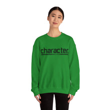 Load image into Gallery viewer, Bold Character : Rev.19:8 : Crewneck Sweatshirt
