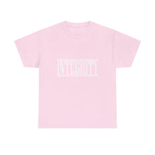 Load image into Gallery viewer, Integrity : Heavy Cotton Tee : White Letters
