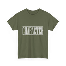Load image into Gallery viewer, Character : Heavy Cotton Tee : White Letters

