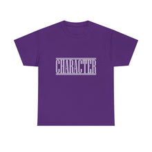 Load image into Gallery viewer, Character : Heavy Cotton Tee : White Letters
