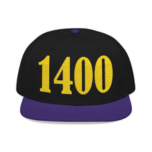 Load image into Gallery viewer, 1400! Snapback Cap (Embroidery)
