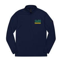 Load image into Gallery viewer, 1400! Green/Gold Adidas® Quarter-Zip Pullover

