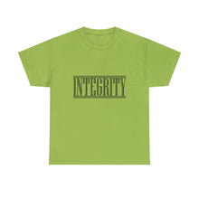Load image into Gallery viewer, Integrity : Heavy Cotton Tee : Black Letters
