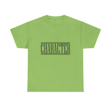 Load image into Gallery viewer, Character : Heavy Cotton Tee : Black Letters
