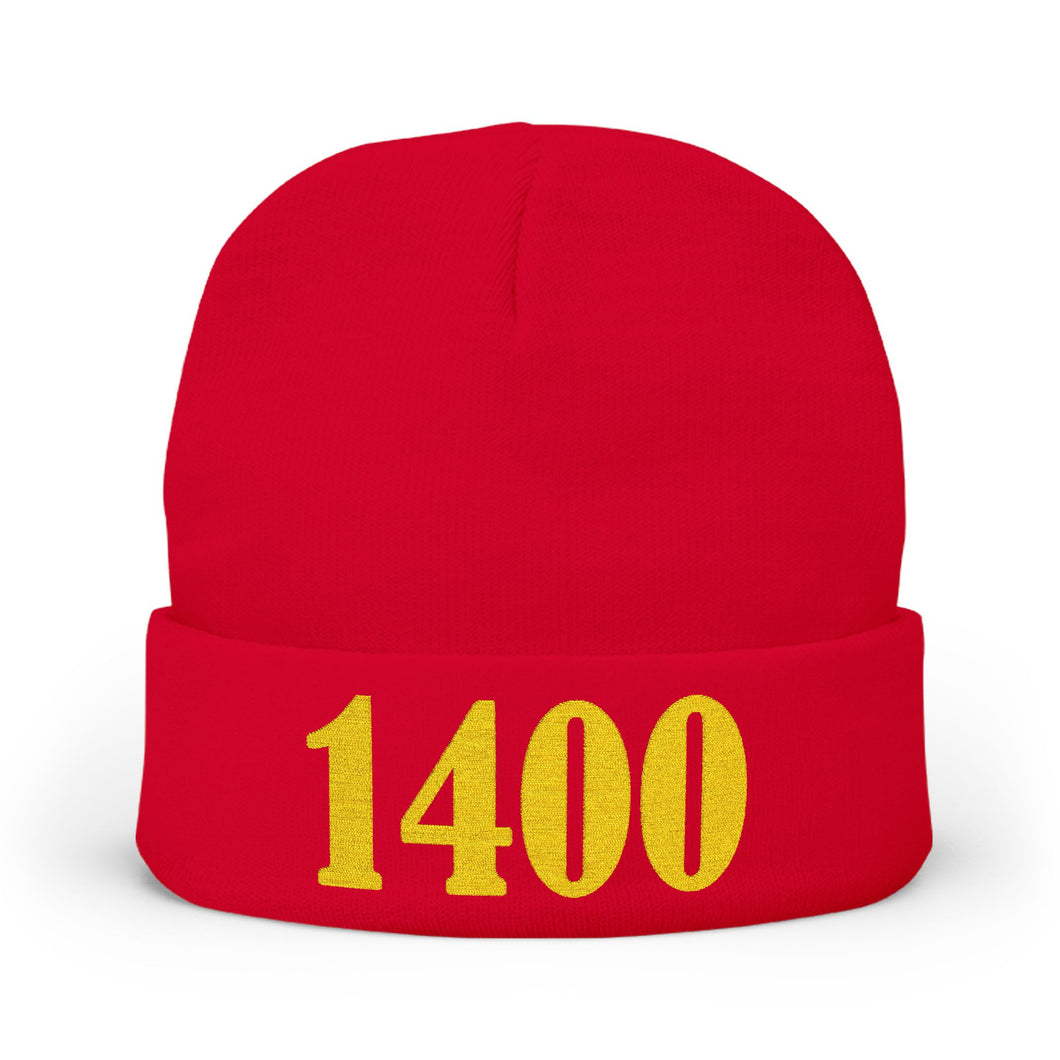 1400! Beanie (Embroidered)