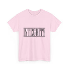 Load image into Gallery viewer, Integrity : Heavy Cotton Tee : Black Letters
