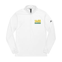 Load image into Gallery viewer, 1400! Gold/Green Adidas® Quarter-Zip Pullover
