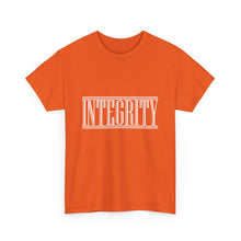 Load image into Gallery viewer, Integrity : Heavy Cotton Tee : White Letters
